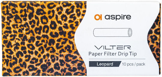Aspire Vilter Ανταλλακτικά Φίλτρα 10τμχ Leopard