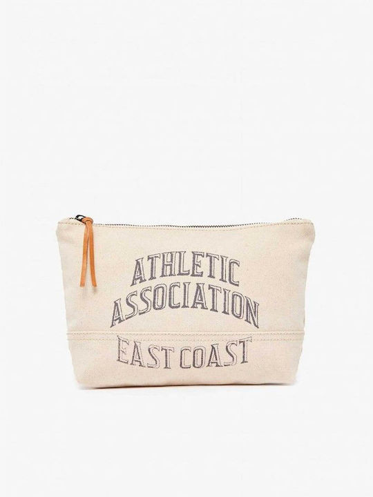 Γυναικείο Νεσεσέρ Source Printer Washbag σε Μπεζ χρώμα 28cm