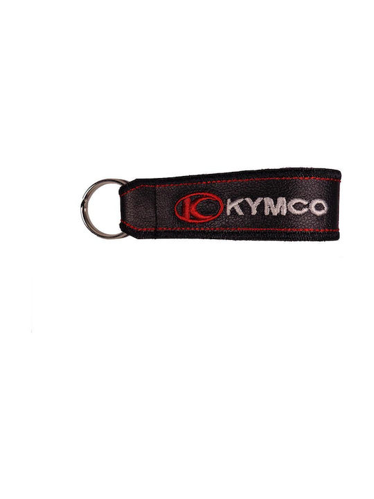 Keychain Piele Negru