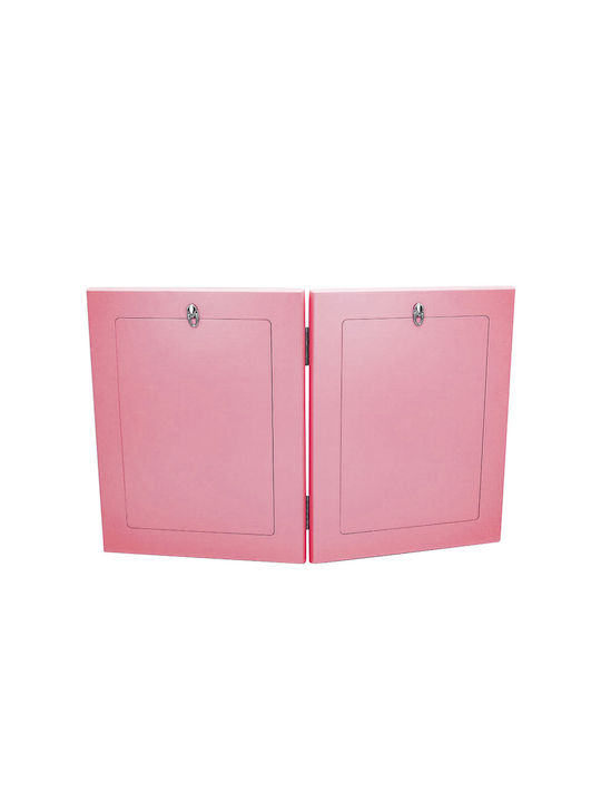 Prince Silvero Sterne Kinder Multiframe Silber Rosa 13x18cm