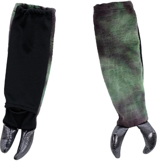 Dilophosaurus Carnival Cape Green for Halloween made of Metal 1pcs