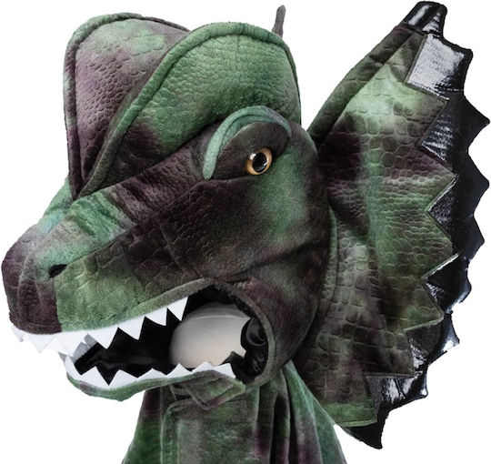Dilophosaurus Carnival Cape Green for Halloween made of Metal 1pcs