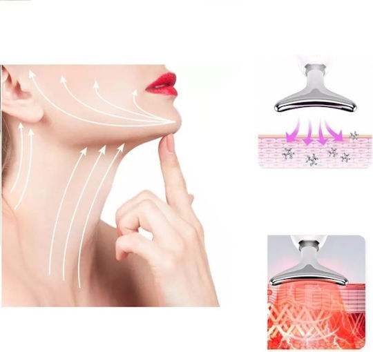 Andowl Neck Beauty Dispozitiv de terapie cu lumină Facial LED pentru Anti-Îmbătrânire Q-MJ10