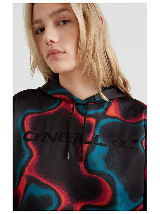 Women's Sweatshirt Hooded Black