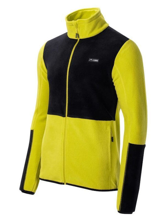 Polartec Bessan Ανδρική Ζακέτα Fleece Κίτρινη