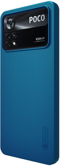 Nillkin Super Frosted Back Cover Plastic Albastru (Poco X4 Pro 5G)