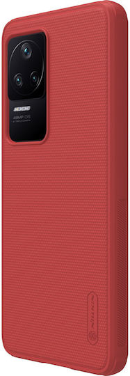 Nillkin Super Frosted Pro Back Cover Plastic Roșu (Poco F4 5G)
