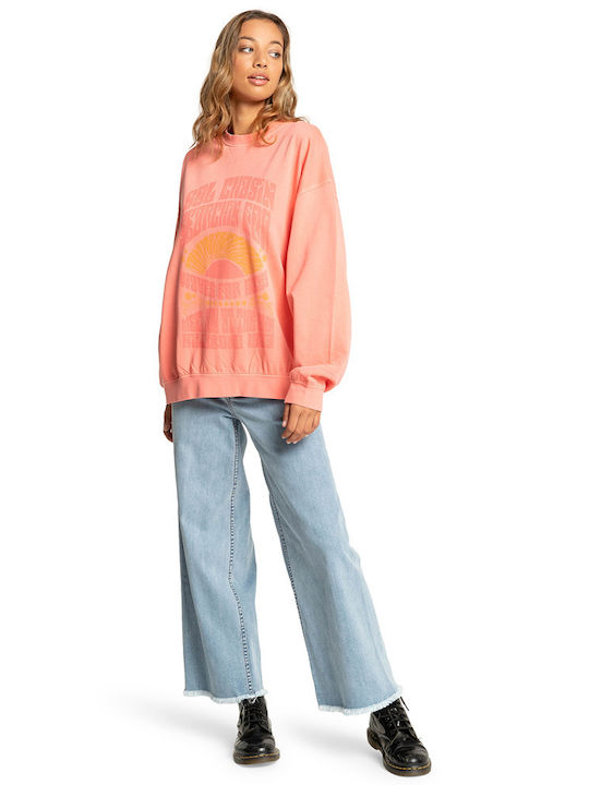 Women's Long Sweatshirt Orange