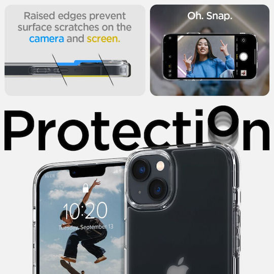 Spigen Ultra Hybrid Umschlag Rückseite Kunststoff 2mm Frost Clear (iPhone 14 Plus)