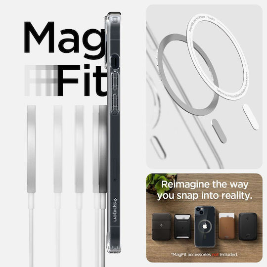 Spigen Ultra Hybrid MagFit Back Cover Plastic 2mm Carbon Fiber (iPhone 14)
