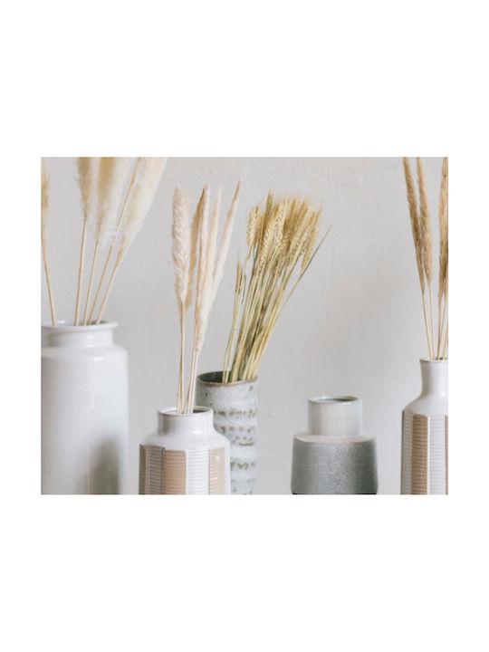 Phragmitos Blumenstrauß aus Dekorativen künstlichen Blumen Weiß 70cm 6 Stück Andrea House