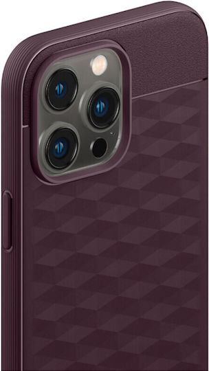 Caseology Parallax Mag Back Cover Σιλικόνης 2mm Burgundy (iPhone 14 Pro)