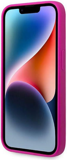 Guess Vintage Back Cover Σιλικόνης Fuchsia (iPhone 14 Pro)