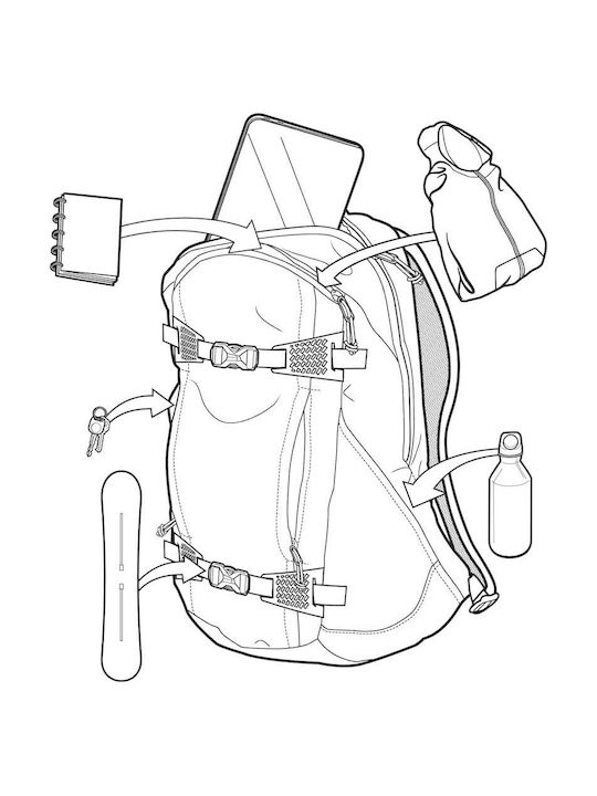 Burton Day Hiker 25lt Πράσινο