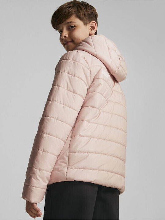 Kinder Sportjacke Kurz mit Kapuze Rosa