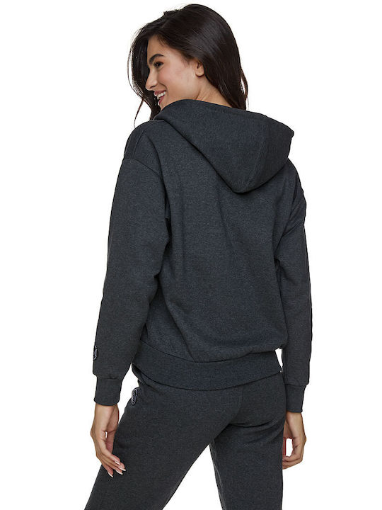 Bodymove Women's Hooded Cardigan Gray