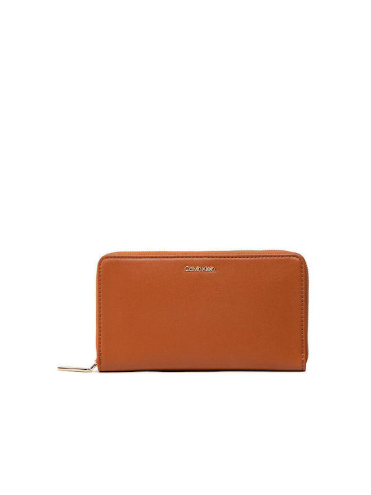 Calvin Klein Large Women's Wallet Tabac Brown