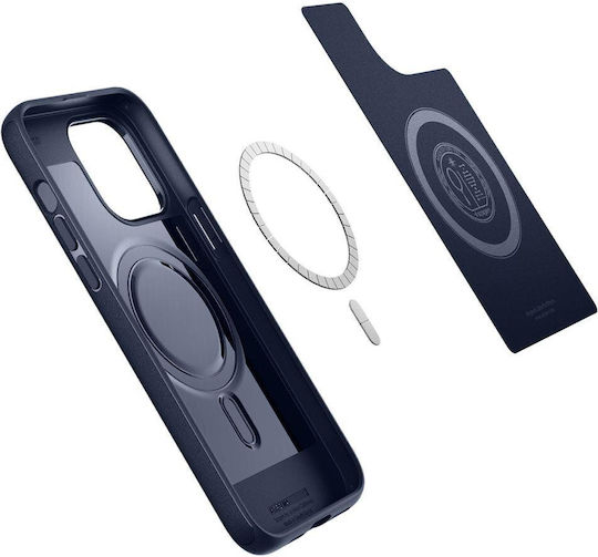 Spigen Mag Armor Back Cover Silicon Albastru marin (iPhone 14 Pro Max)