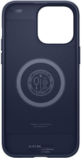 Spigen Mag Armor Back Cover Silicon Albastru marin (iPhone 14 Pro Max)