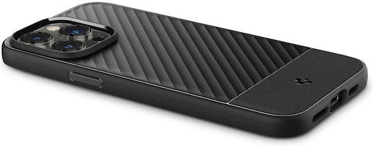 Spigen Core Armor Back Cover Σιλικόνης 1.2mm Matte Black (iPhone 14 Pro Max)