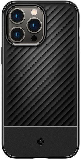 Spigen Core Armor Back Cover Σιλικόνης 1.2mm Matte Black (iPhone 14 Pro Max)