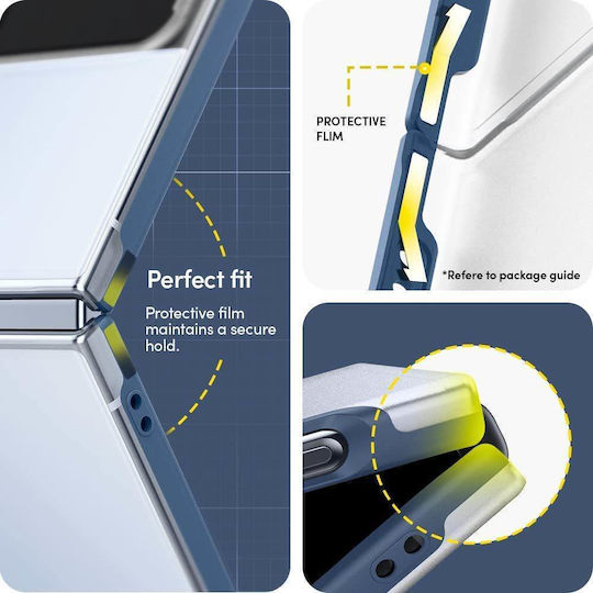 Spigen Cyrill Color Brick Galaxy Back Cover Silicon 2mm Coast (Galaxy Z Flip4)