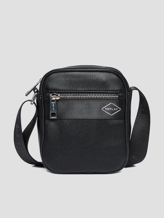 Herrentasche Schulter / Crossbody Schwarz