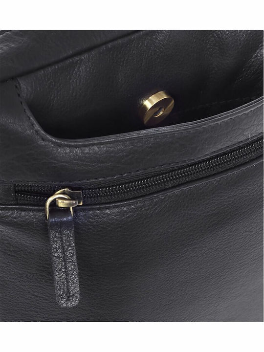 Leather Men's Bag Shoulder / Crossbody Black