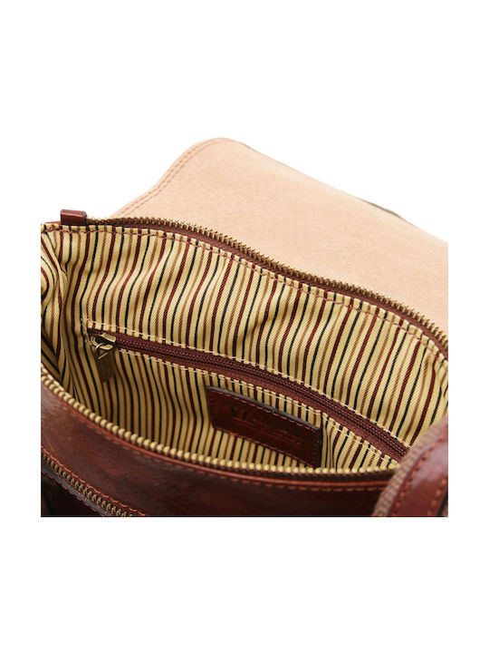 Jimmy Leder Herrentasche Bote Tabac Braun