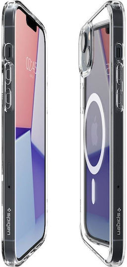 Spigen Ultra Hybrid Mag Safe Compatible Back Cover Πλαστικό 2mm Λευκό-Διάφανο (iPhone 14 Plus)