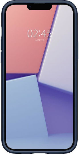 Spigen Liquid Air Back Cover Σιλικόνης Navy Μπλε (iPhone 14)
