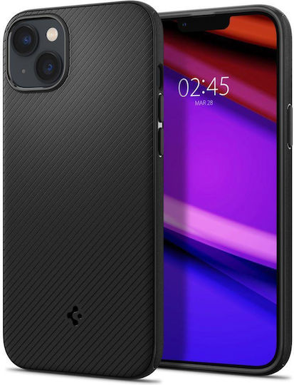 Spigen Mag Armor Umschlag Rückseite Silikon Matte Black (iPhone 14 Plus)