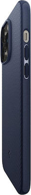 Spigen Mag Armor Plastic / Silicone Back Cover Navy Blue (iPhone 14 Pro)