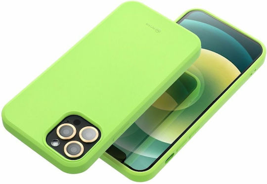 Roar Colorful Jelly Back Cover Silicone Green (iPhone 12 / 12 Pro)