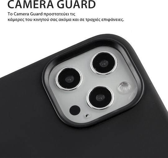 Idol 1991 Velvet Elite Задна корица Силикон Черен (iPhone 14 Pro)