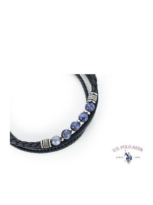 U.S. Polo Assn. Brandon Ανδρικό Βραχιόλι Δερμάτινο
