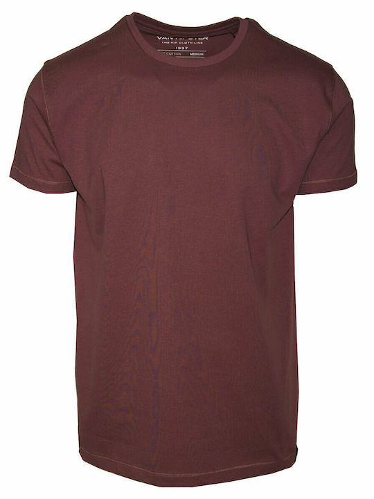 T-shirt Burgundy