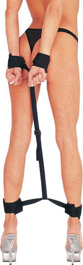 You2Toys Wrist Ankle Restraints Σετ για Δέσιμο Άκρων σε Μαύρο Χρώμα