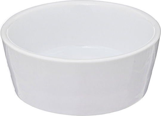 Ceramic Dessert Divided Serving Plate with 4 Slots White Ø33.5cmxY10cm