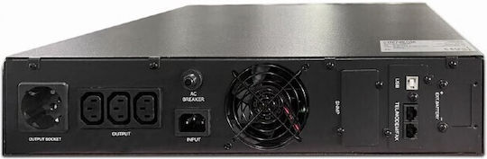 Energenie EG-UPSRACK-10 1000VA 800W mit 2 Steckdosen