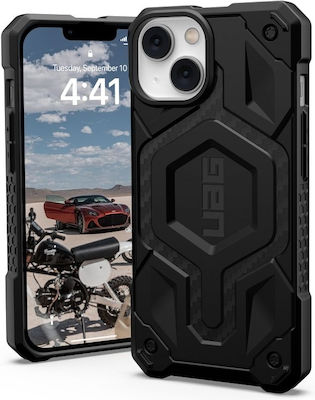 UAG Monarch with Magsafe Plastic Back Cover Durable Carbon Fiber (iPhone 14 Plus)