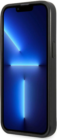 Karl Lagerfeld Monogram Ikonik Umschlag Rückseite Silikon Rot (iPhone 13 Pro Max)