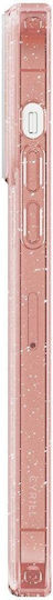 Spigen Cyrill Shine MagSafe Back Cover Silicon 0.2mm Set cu Geam Glitter Rose (iPhone 14 Pro)