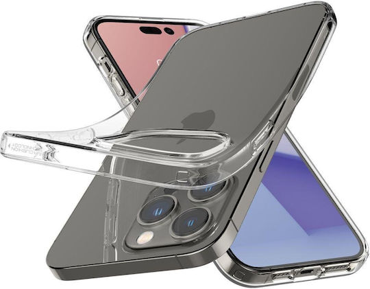 Spigen Liquid Crystal Back Cover Σιλικόνης Διάφανο (iPhone 14 Pro Max)