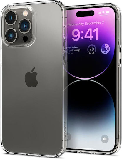 Spigen Liquid Crystal Back Cover Σιλικόνης Διάφανο (iPhone 14 Pro Max)