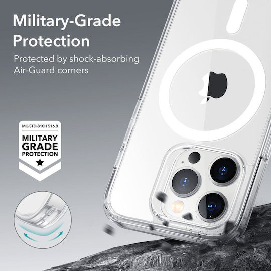 ESR CH Halolock Magsafe Back Cover Σιλικόνης 0.5mm Διάφανο (iPhone 14 Pro Max)
