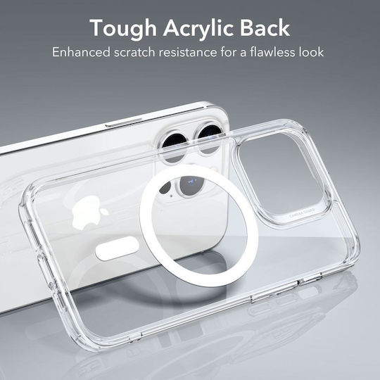 ESR CH Halolock Magsafe Back Cover Σιλικόνης 0.5mm Διάφανο (iPhone 14 Pro Max)