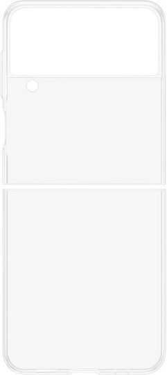 Samsung Umschlag Rückseite Silikon Transparent (Galaxy Z Flip4)