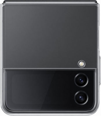 Samsung Slim Umschlag Rückseite Silikon Transparent (Galaxy Z Flip4) EF-QF721CTEGWW