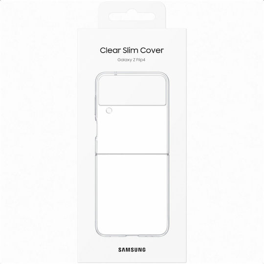 Samsung Umschlag Rückseite Silikon Transparent (Galaxy Z Flip4)